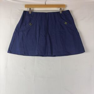 LAST CHANCE Lilly Pulitzer Navy Blue Women's Skort with Button Pocket Detail